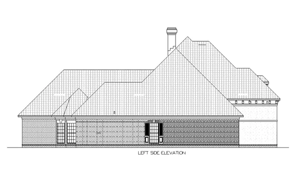 Left side elevation